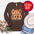 God is Good Fall Long Sleeve product image 1