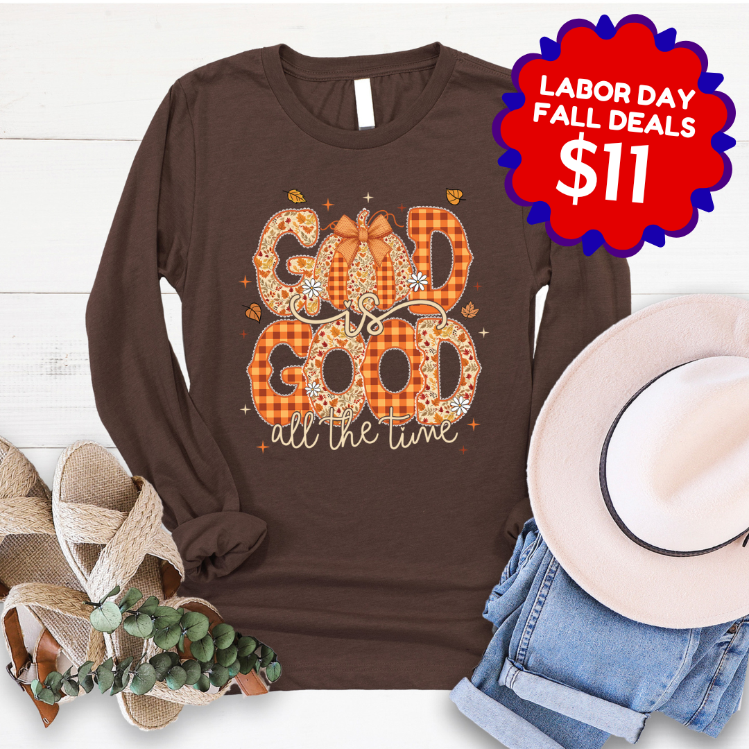 God is Good Fall Long Sleeve product image 1