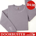Embroidered Be Still and Know Sweatshirt product image 1