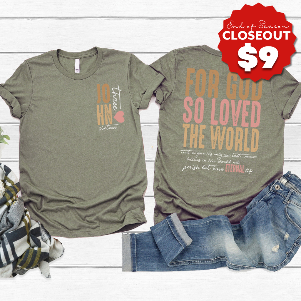 For God So Loved The World Tee product image 1