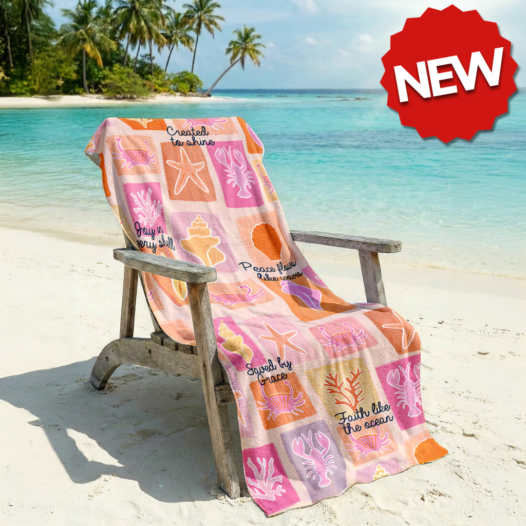 Sea Shells Beach Towel