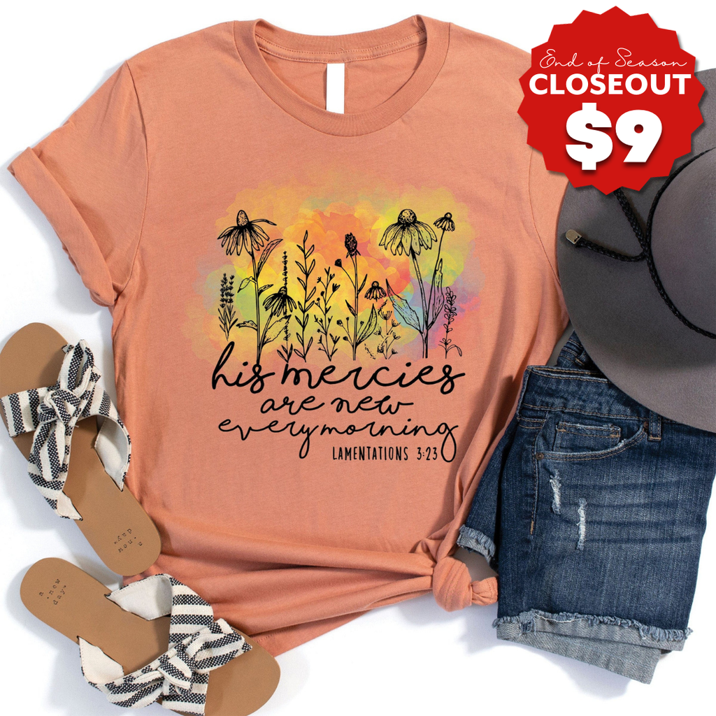 His Mercies Are New Tee product image 1