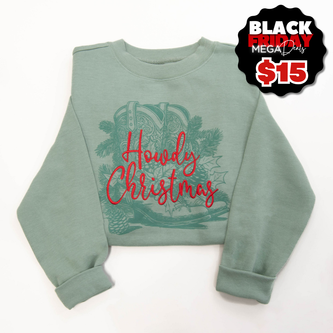 Howdy Christmas Sweatshirt product image 1