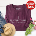 Embroidered God Has a Plan Sweatshirt product image 1