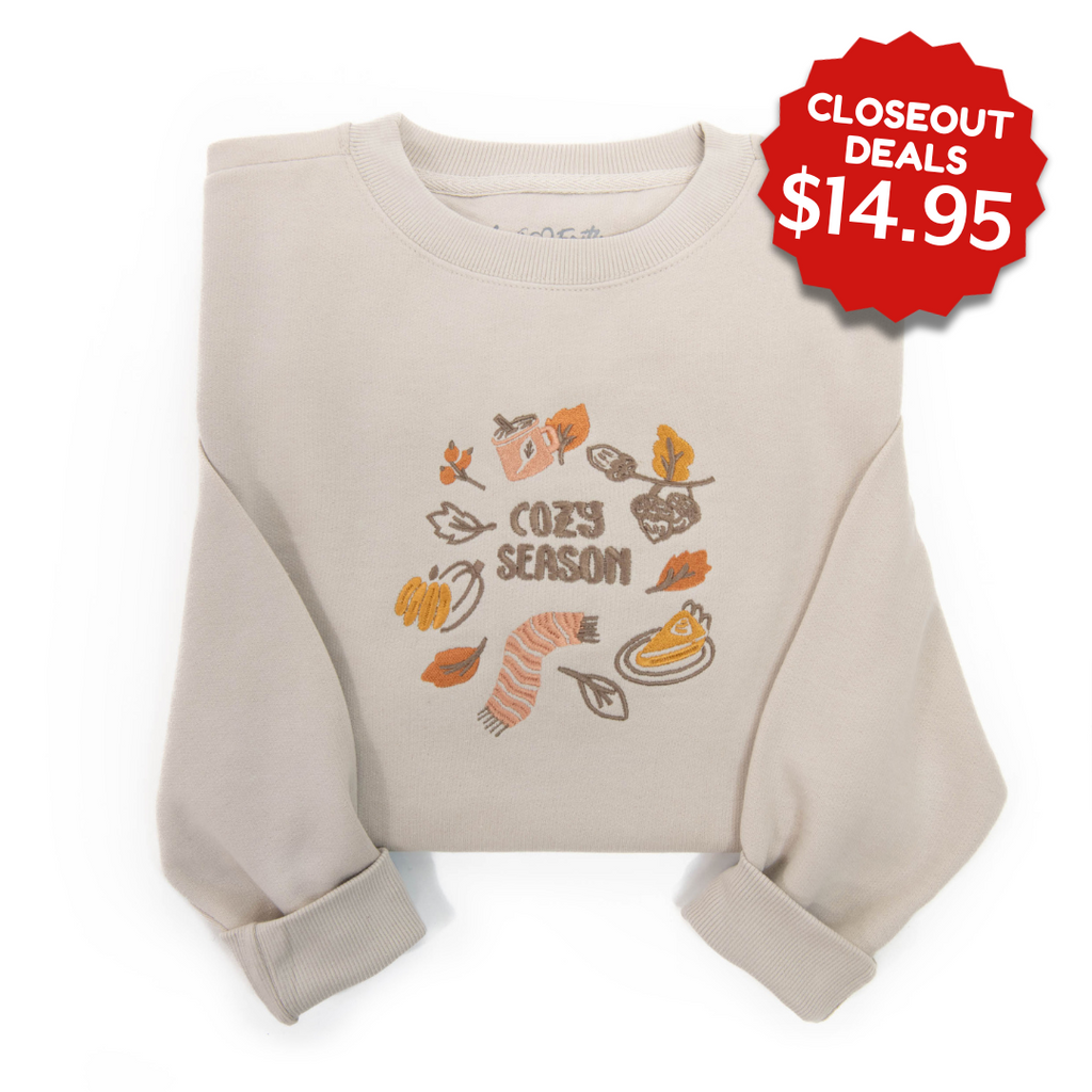 Embroidered Cozy Season Sweatshirt product image 1