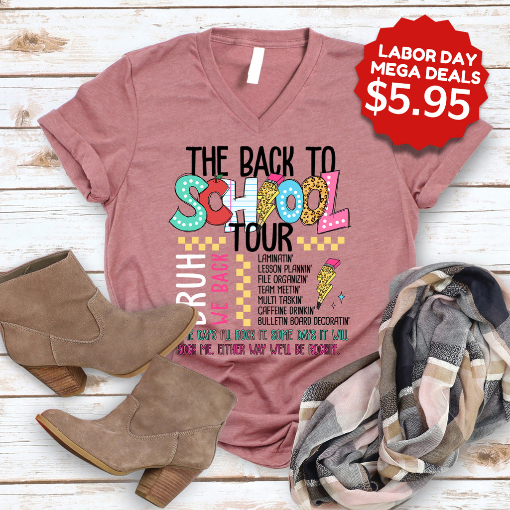 Back to School Tour V-Neck