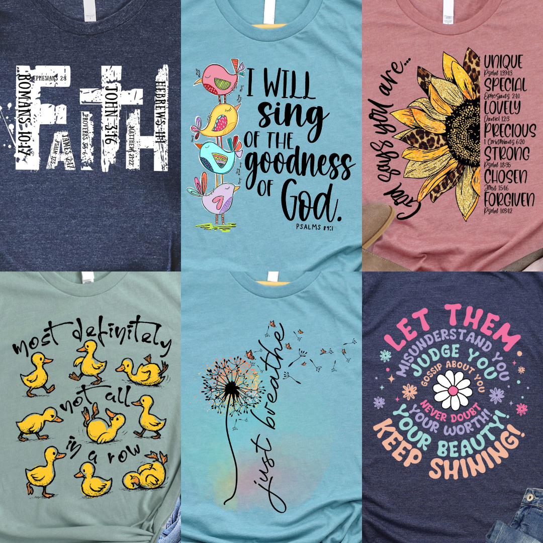 Love in Faith Best Selling Christian Graphic Tees for Women product image 2