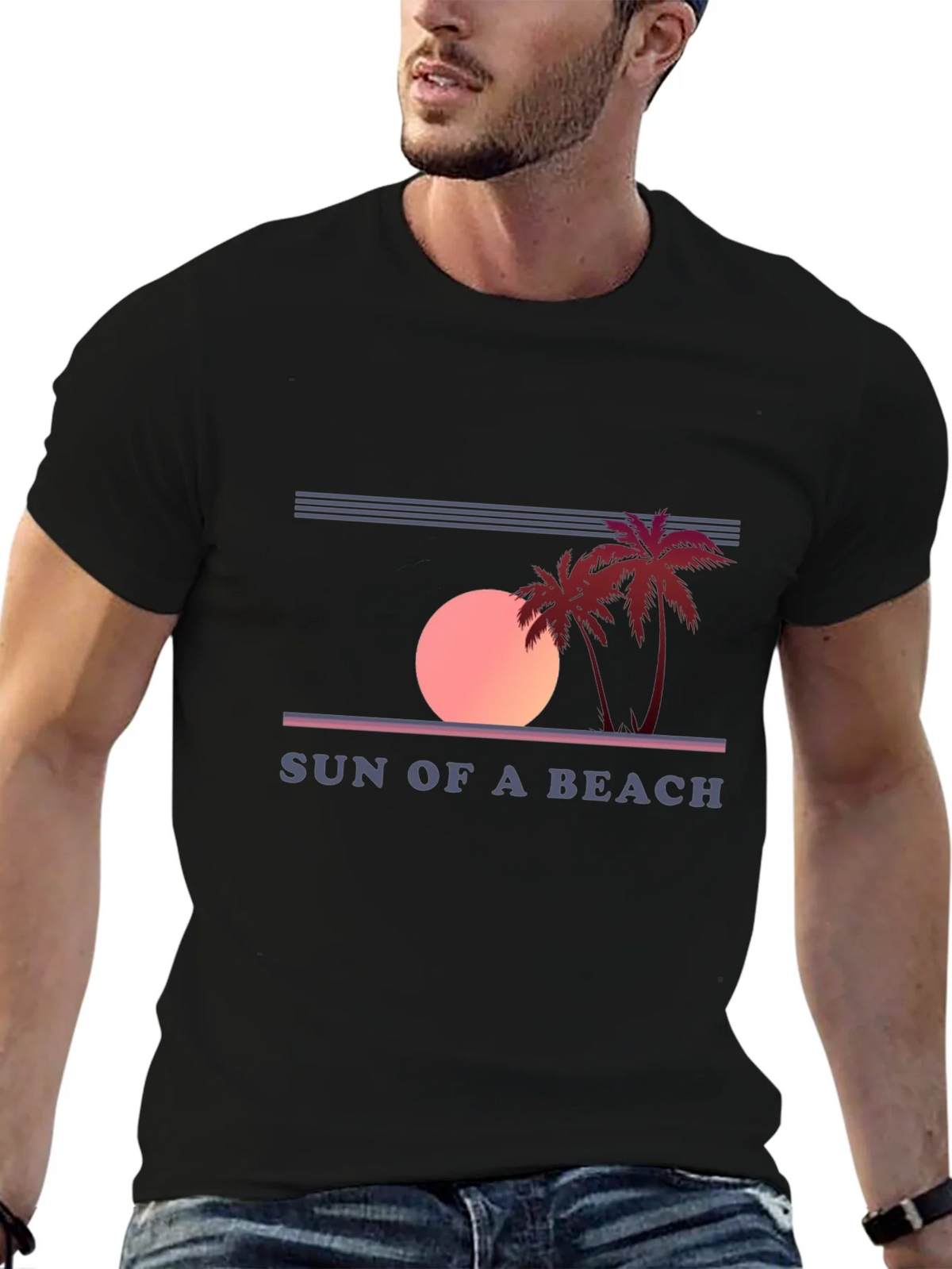 Sun of a Beach Graphic Tee - Relaxed Fit product image 6