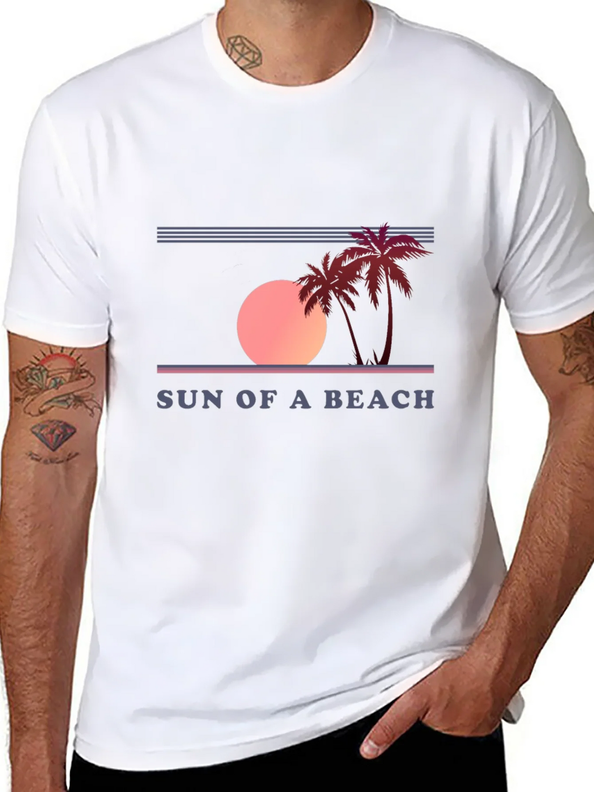 Sun of a Beach Graphic Tee - Relaxed Fit product image 7