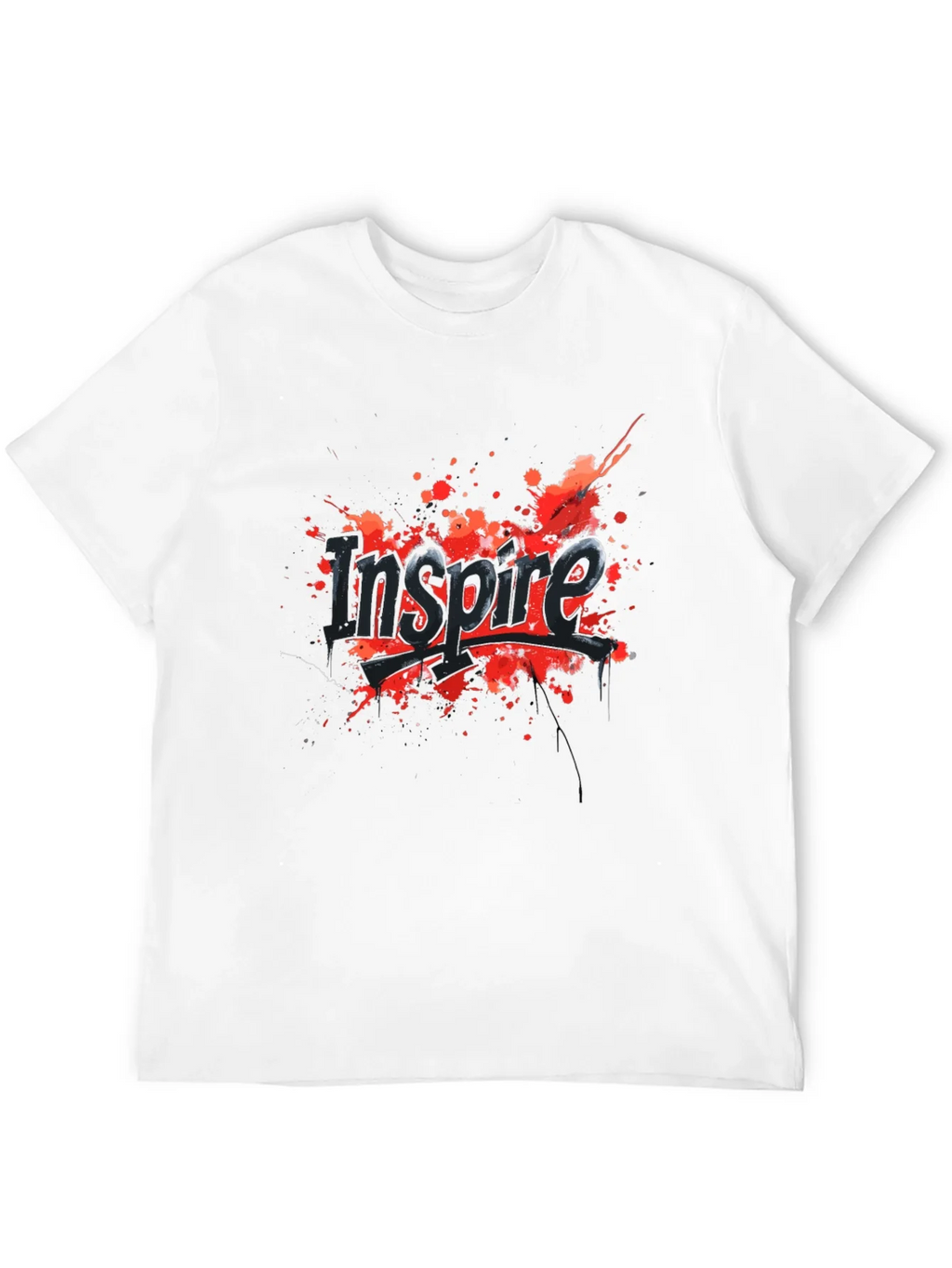 Inspire Graphic Tee - Black Cotton Blend product image 11