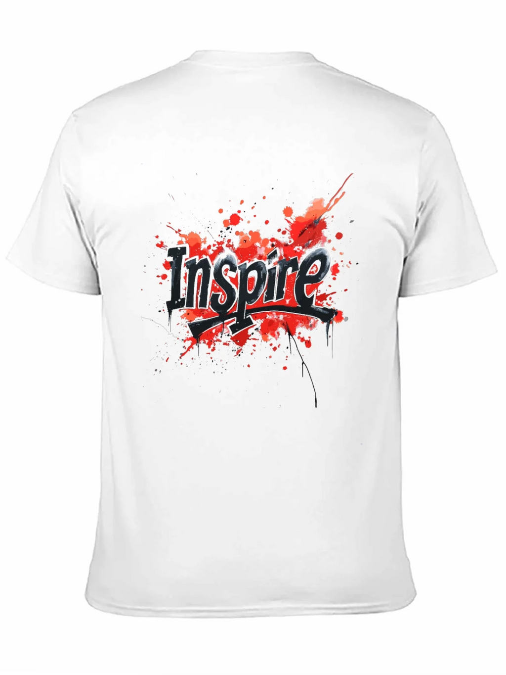 Inspire Graphic Tee - Black Cotton Blend product image 10