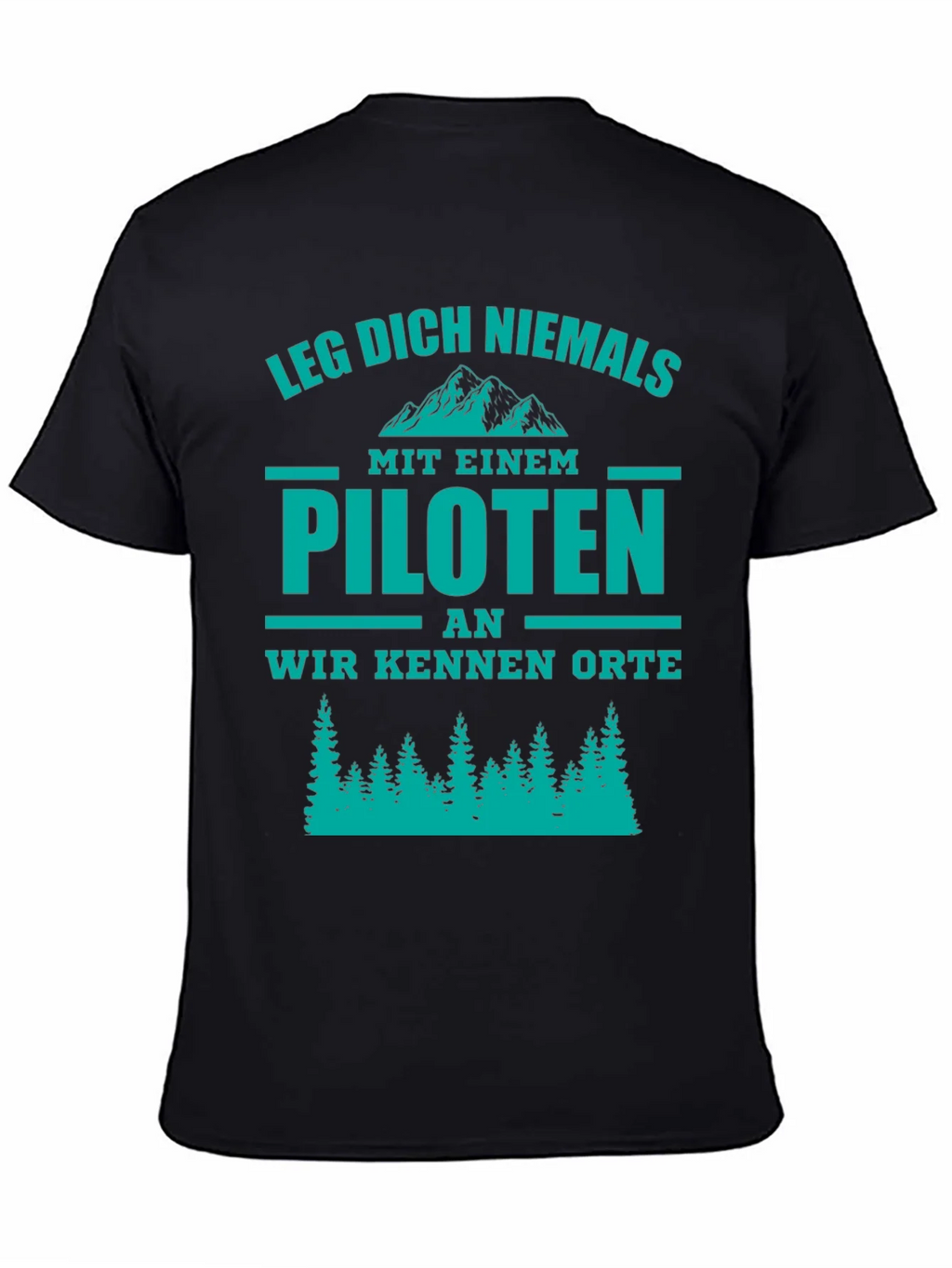 Pilot T-Shirt - Funny German Phrase product image 4