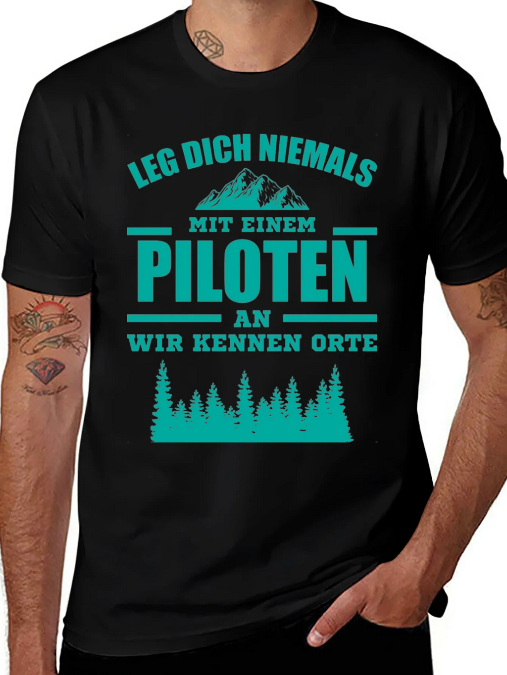Pilot T-Shirt - Funny German Phrase product image 1