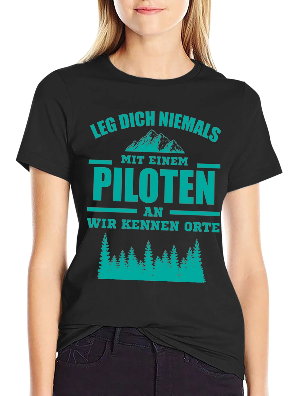 Pilot T-Shirt - Funny German Phrase product image 2