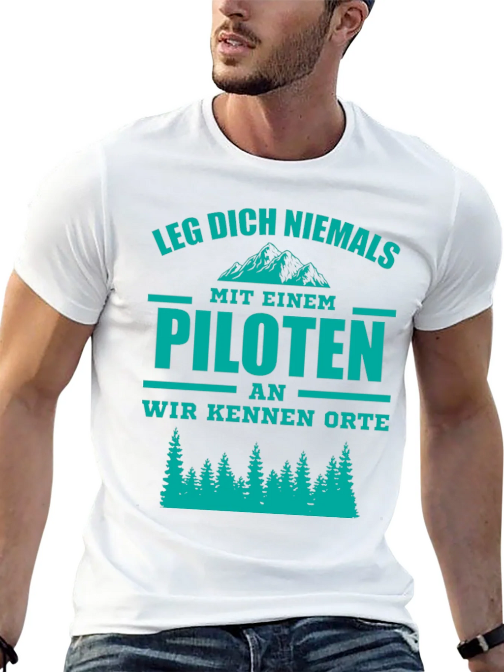 Pilot T-Shirt - Funny German Phrase product image 12