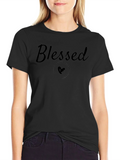 Blessed Heart Graphic T-Shirt product image 1