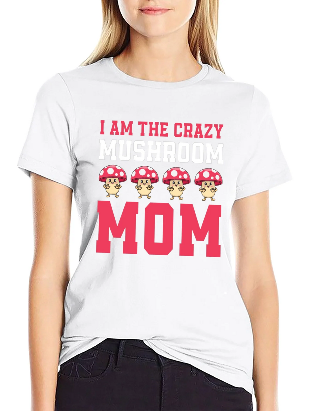 Crazy Mushroom Mom Graphic Tee product image 8