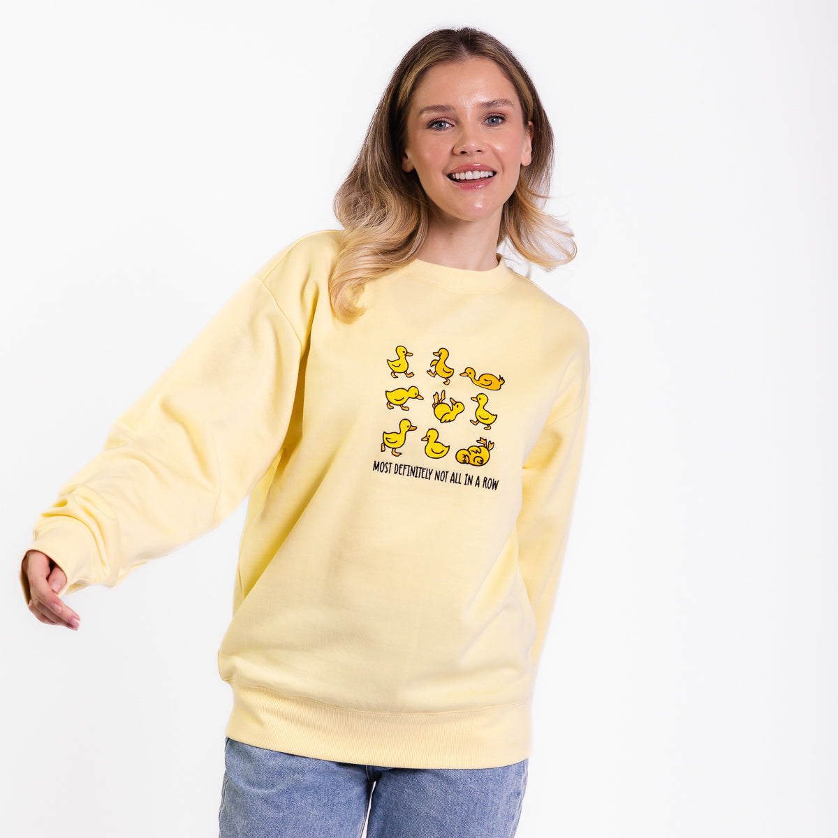 Not in a Row Embroidered Crewneck Sweatshirt product image 3