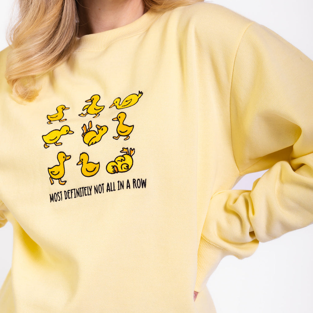 Not in a Row Embroidered Crewneck Sweatshirt product image 4
