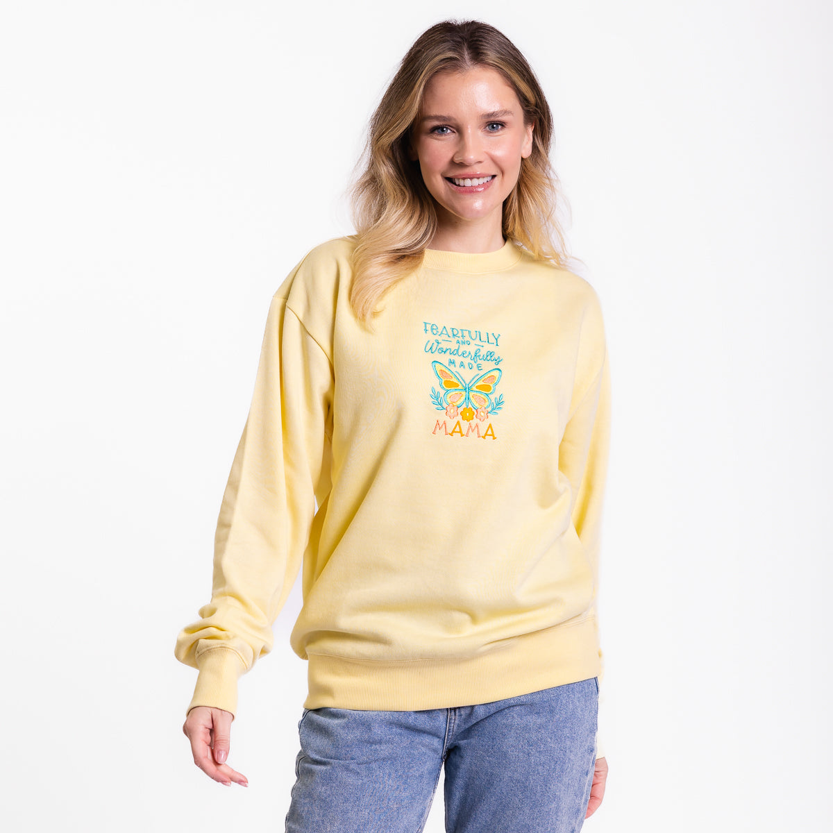 Fearfully and Wonderfully Made Embroidered Crewneck product image 2