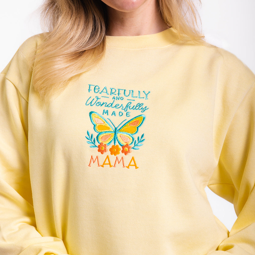 Fearfully and Wonderfully Made Embroidered Crewneck product image 3