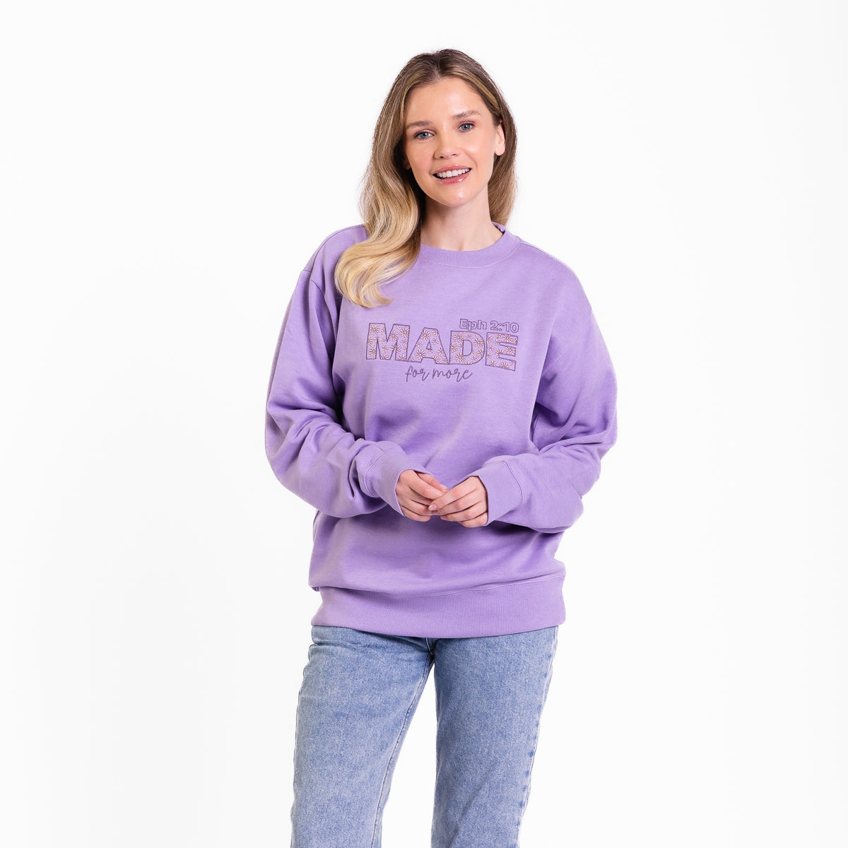 Made for More Embroidered Crewneck Sweatshirt product image 3