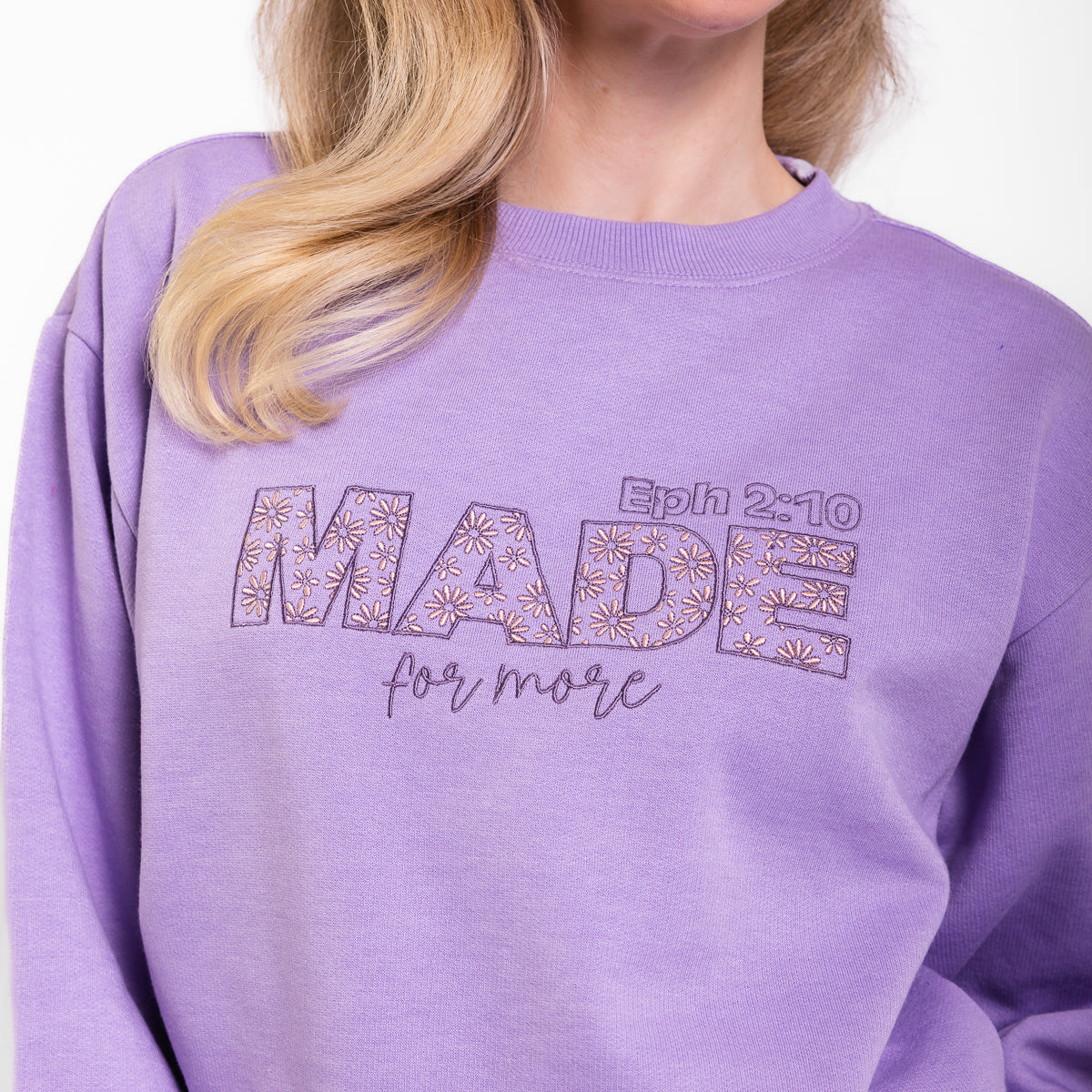 Made for More Embroidered Crewneck Sweatshirt product image 4