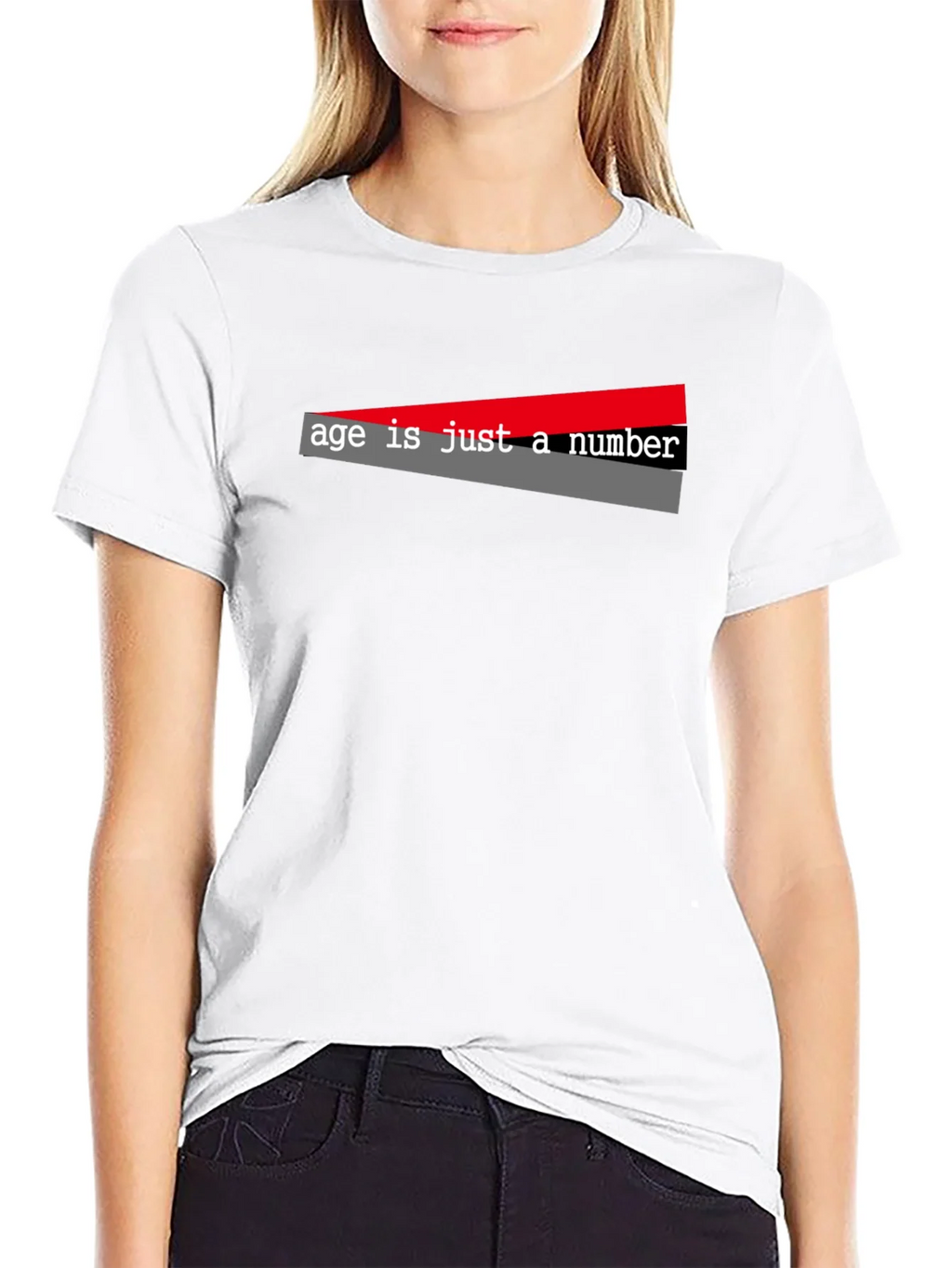Age is Just a Number Graphic Tee - Black T-Shirt product image 8
