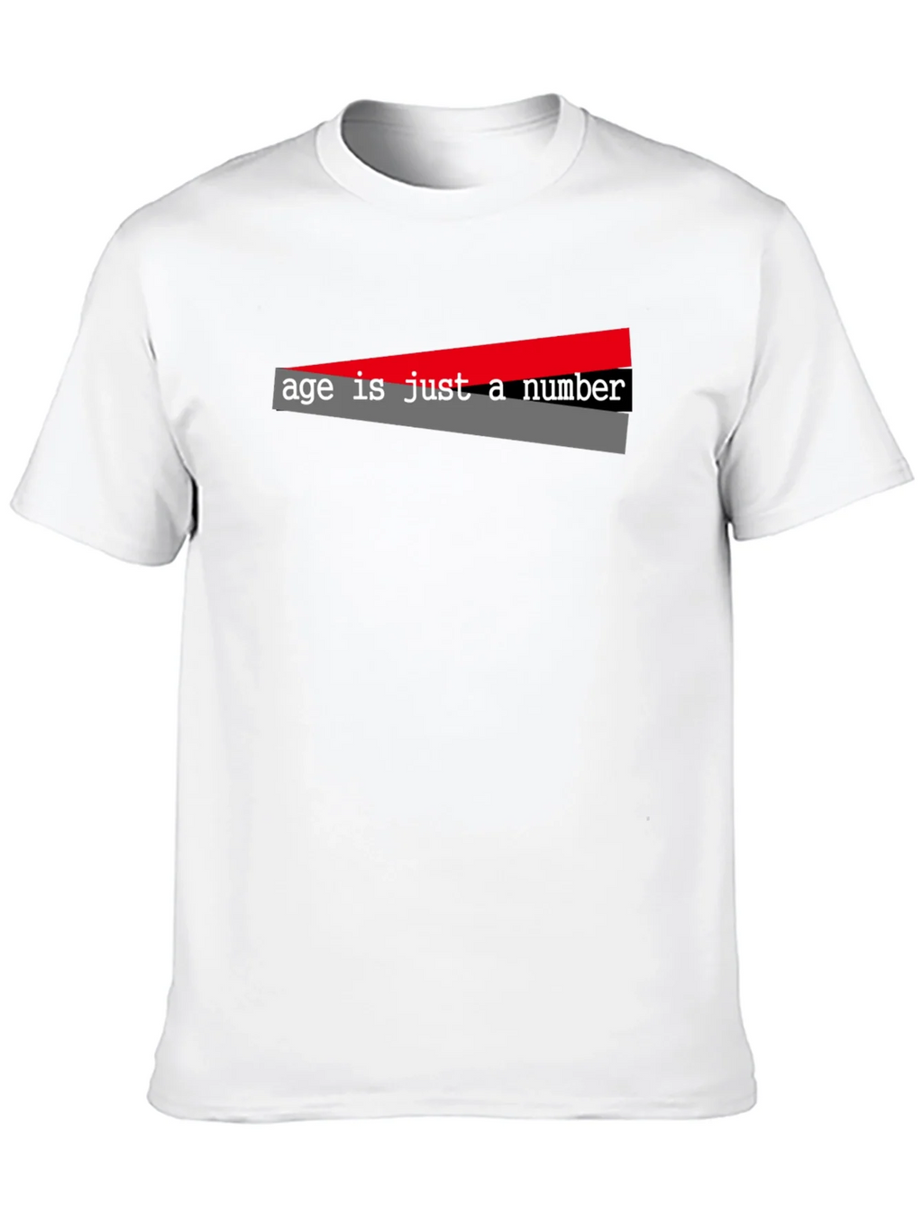 Age is Just a Number Graphic Tee - Black T-Shirt product image 9