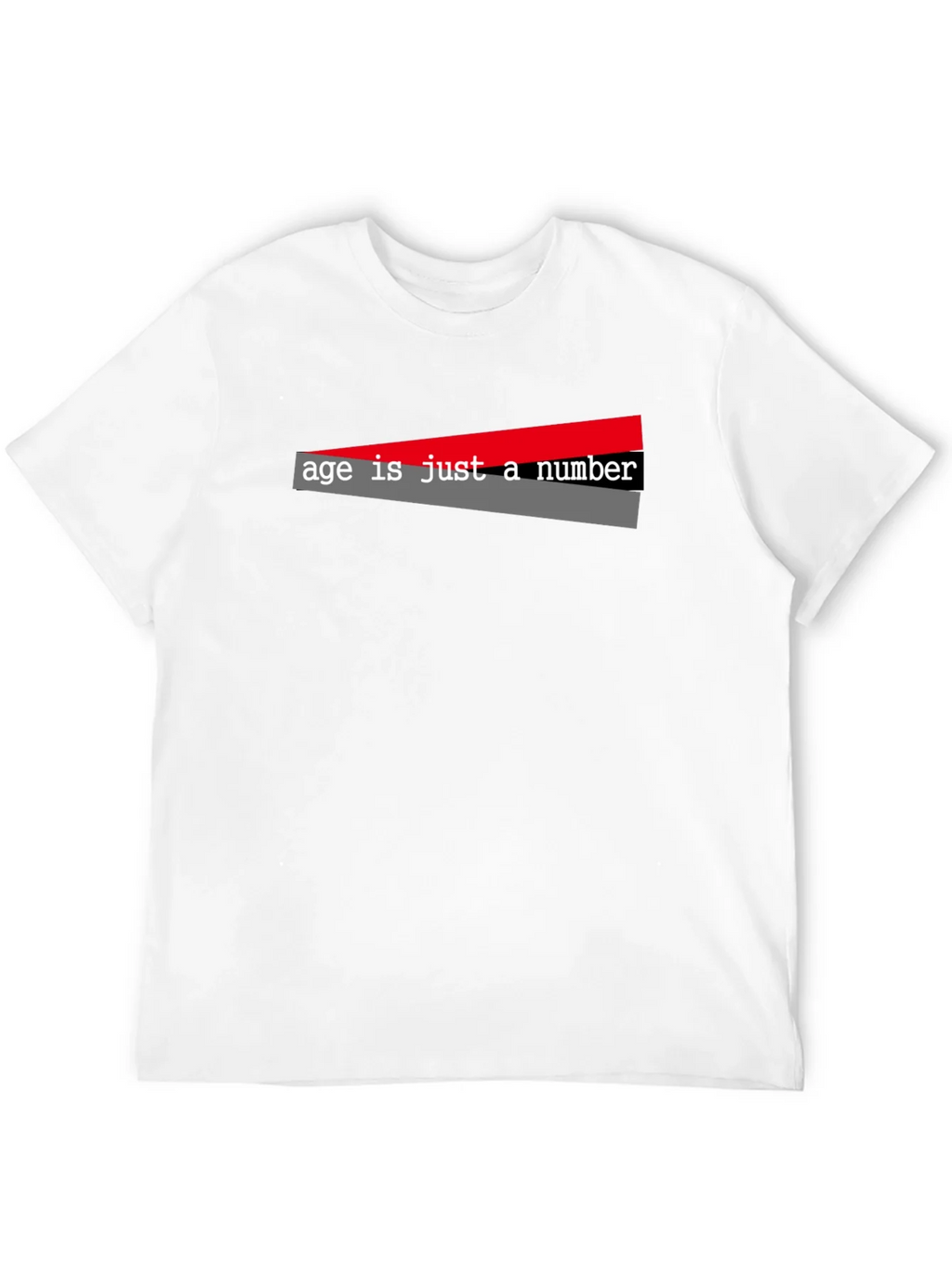 Age is Just a Number Graphic Tee - Black T-Shirt product image 11