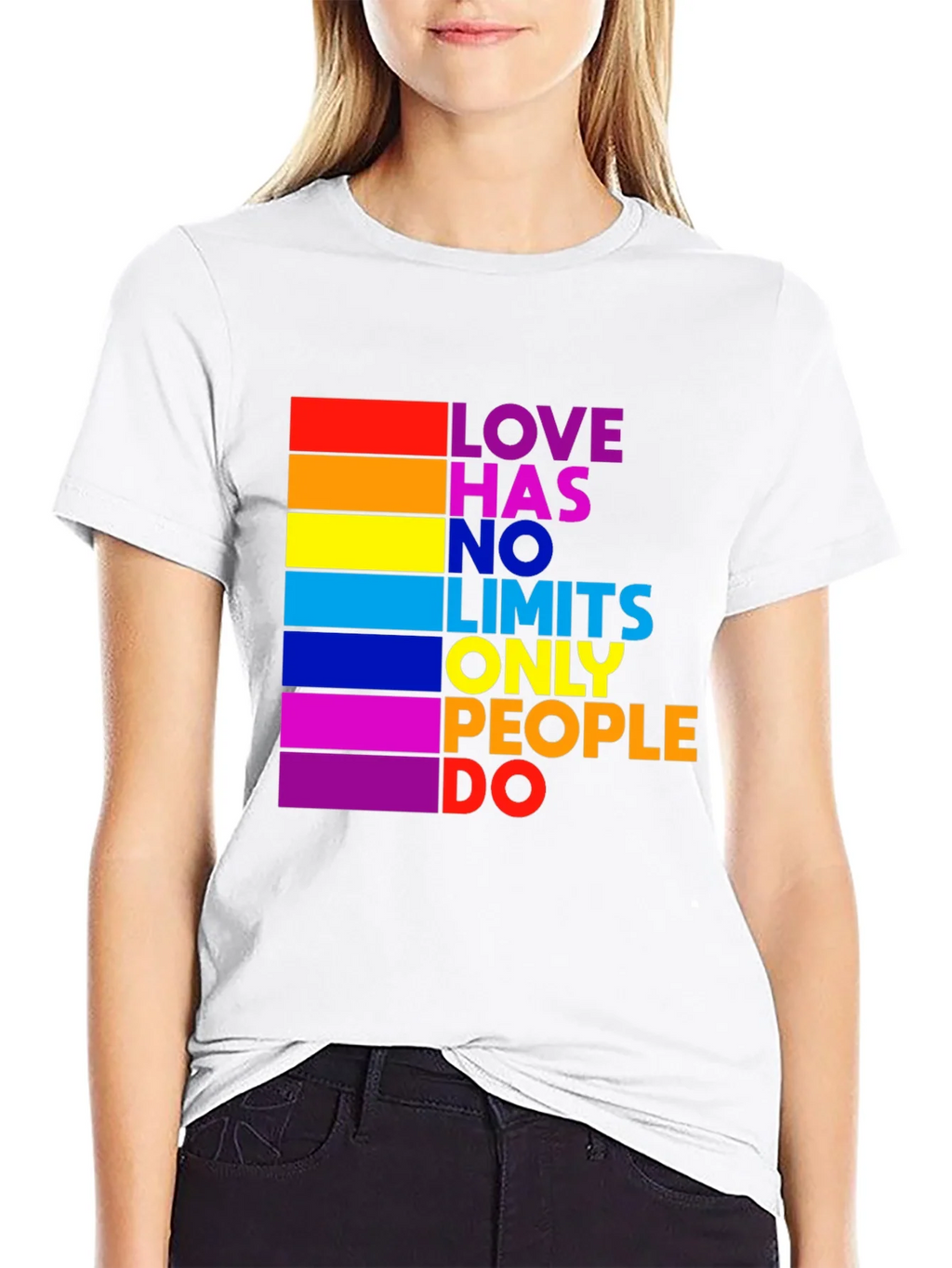 Love Has No Limits Pride T-Shirt product image 2