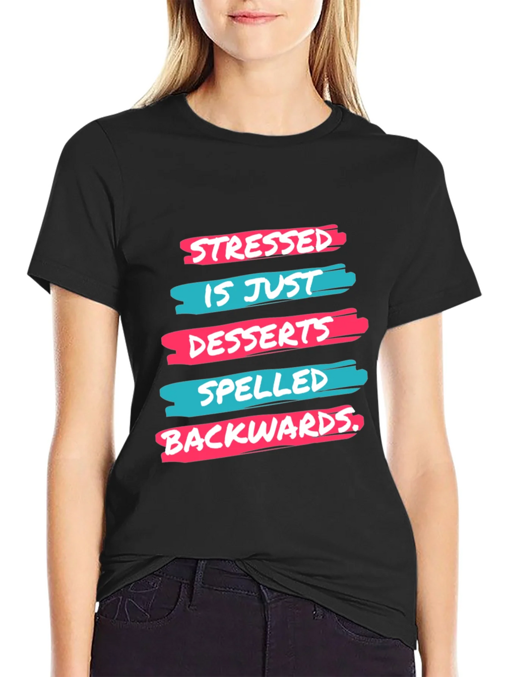 Stressed is Desserts Spelled Backwards T-Shirt product image 2