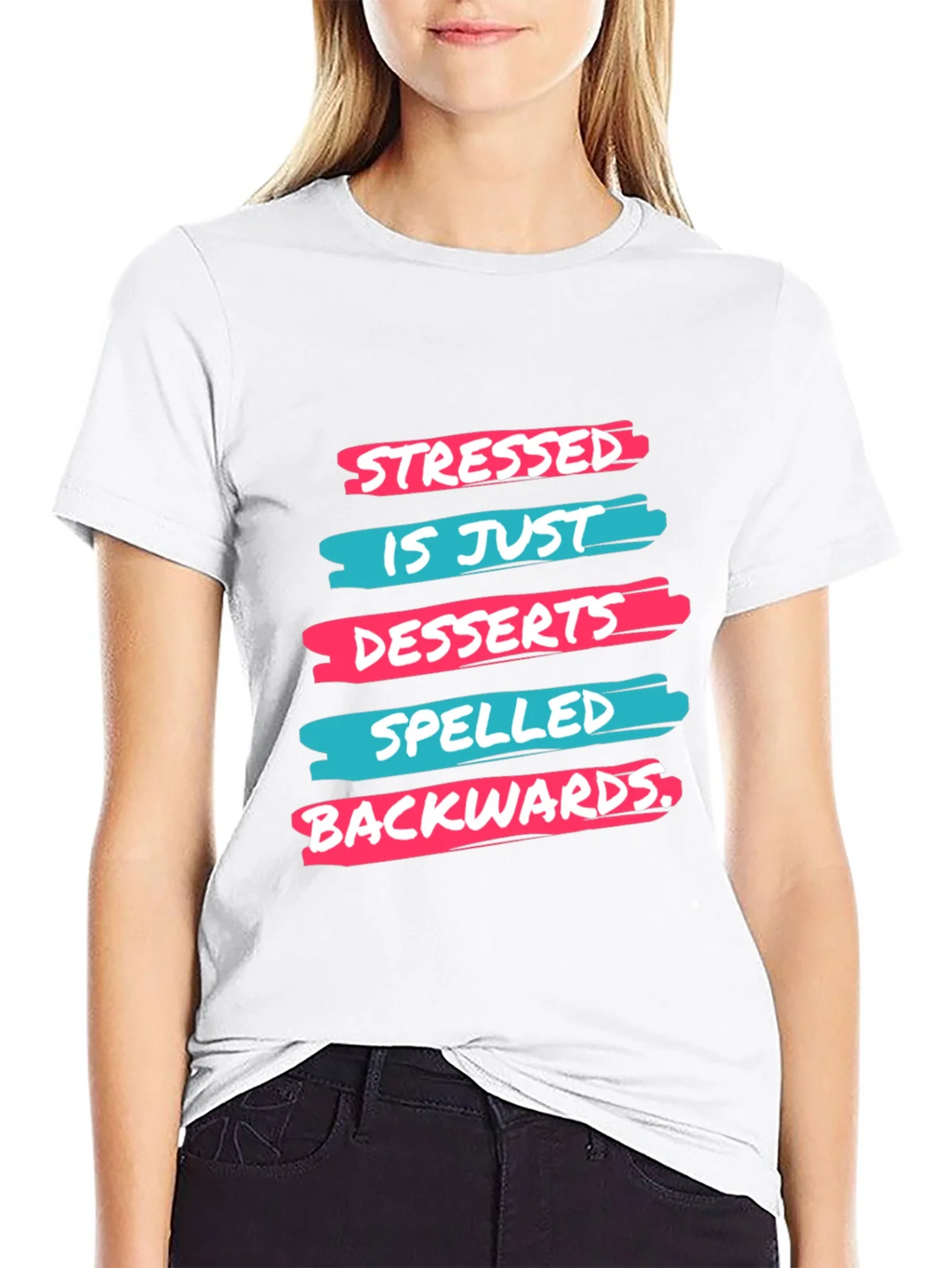 Stressed is Desserts Spelled Backwards T-Shirt product image 8