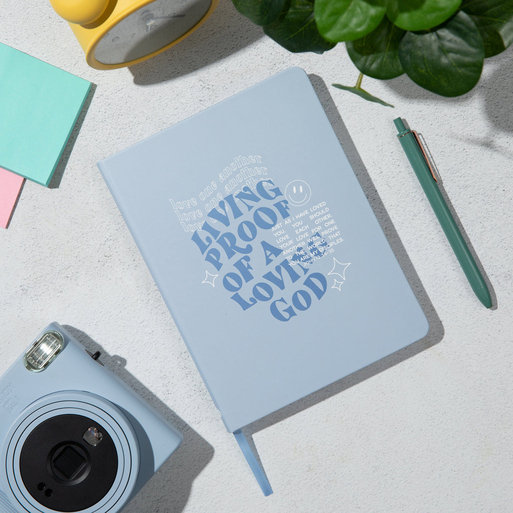 Living Proof of a Love God Hardcover Bound Journal