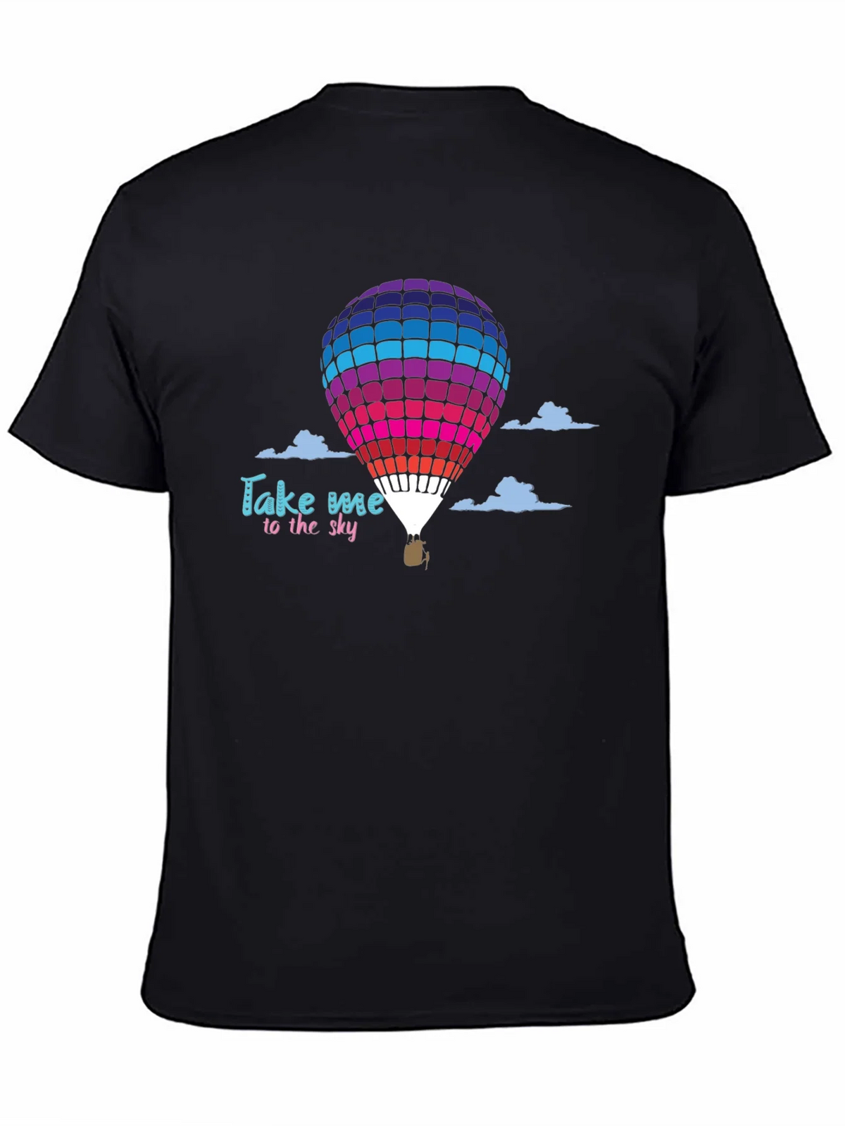 Take Me to the Sky Hot Air Balloon Graphic T-Shirt product image 4