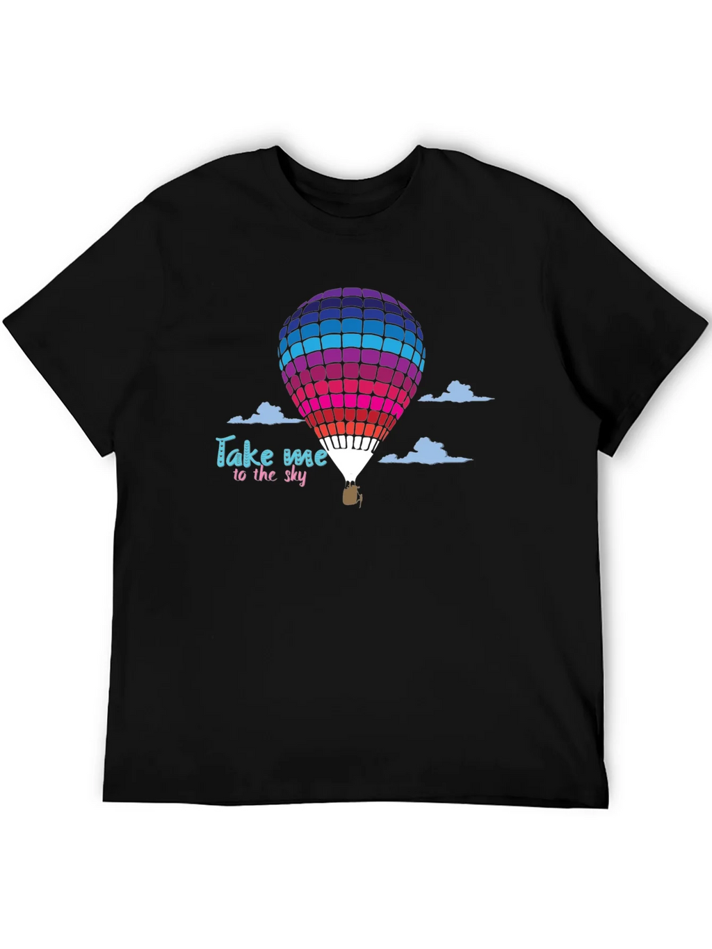 Take Me to the Sky Hot Air Balloon Graphic T-Shirt product image 5