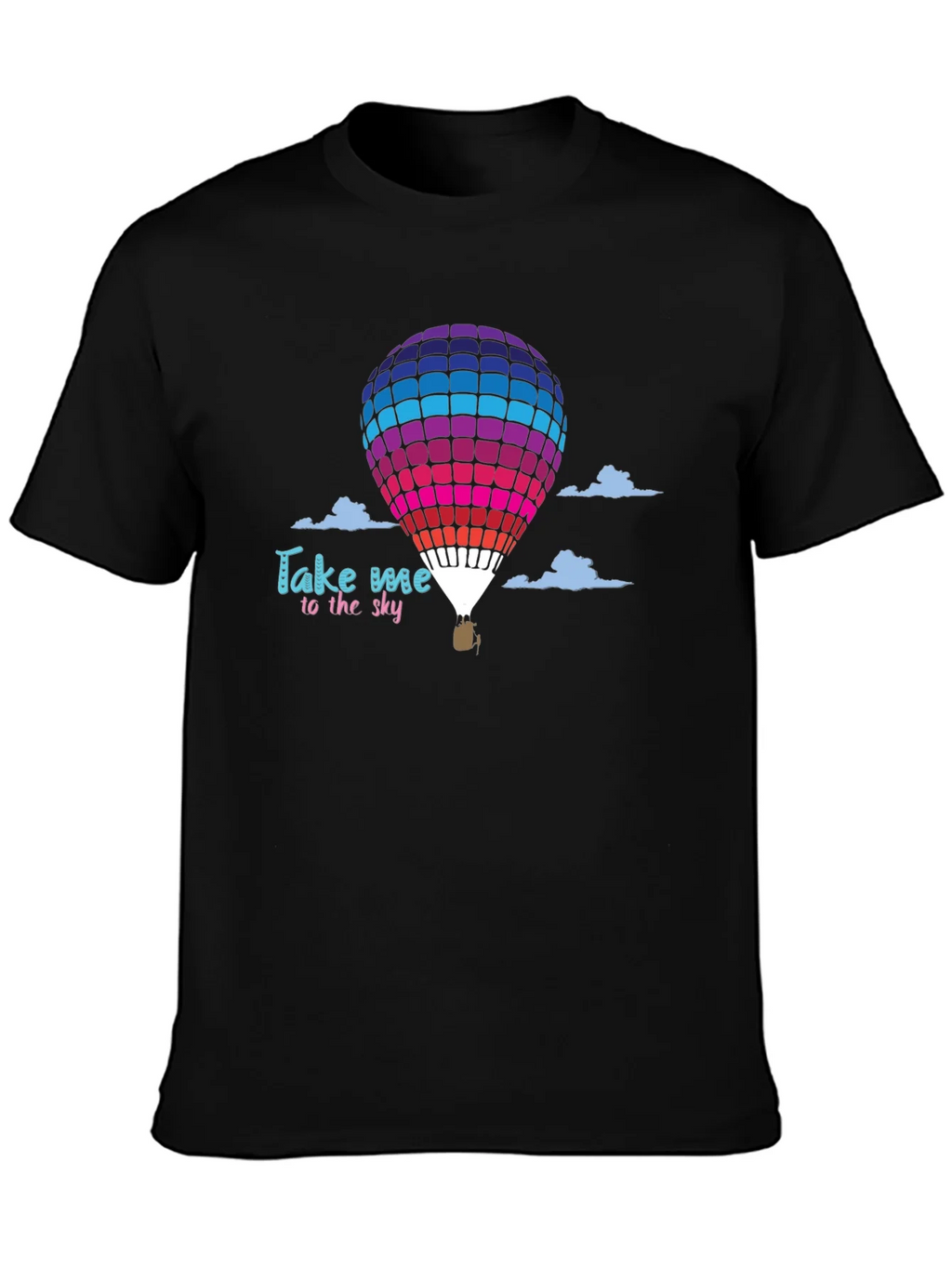 Take Me to the Sky Hot Air Balloon Graphic T-Shirt product image 3