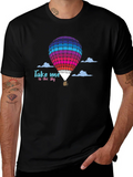 Take Me to the Sky Hot Air Balloon Graphic T-Shirt product image 1