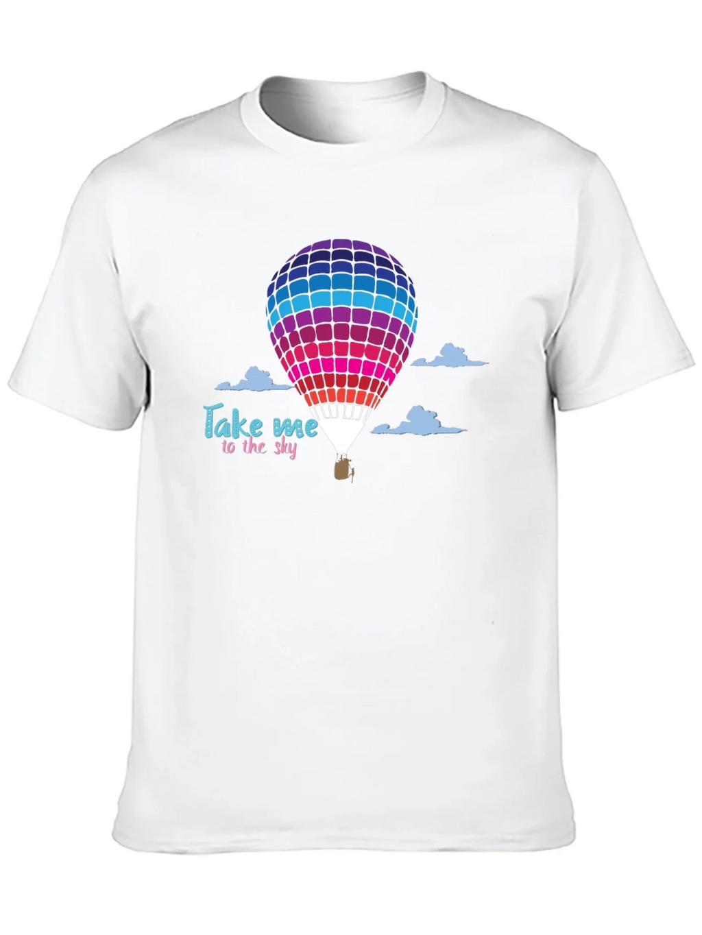 Take Me to the Sky Hot Air Balloon Graphic T-Shirt product image 9