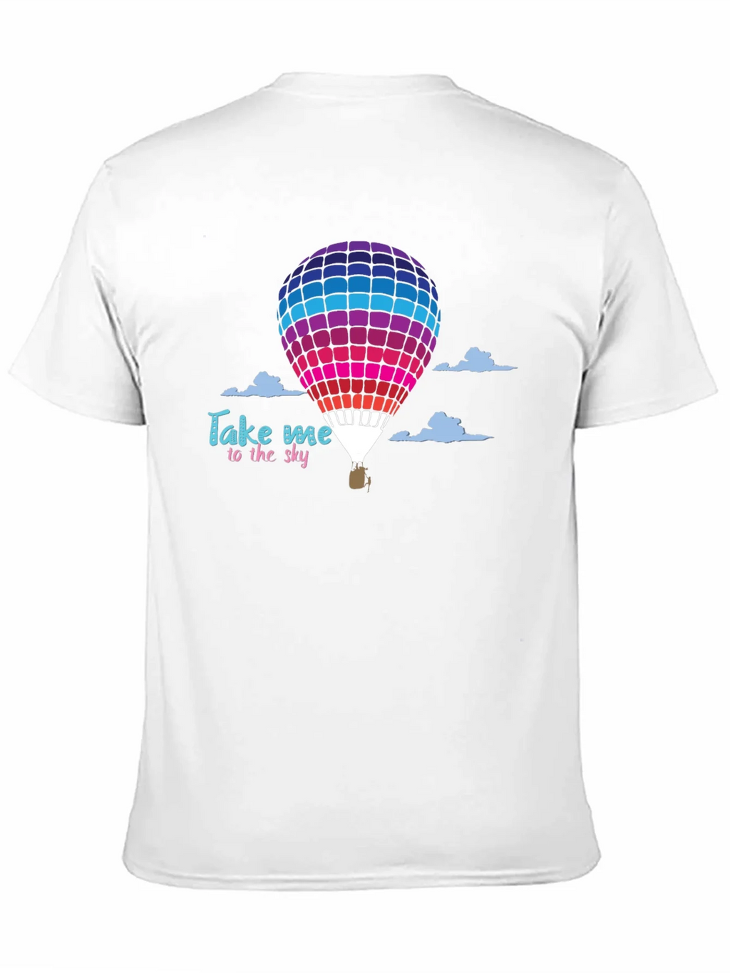Take Me to the Sky Hot Air Balloon Graphic T-Shirt product image 10