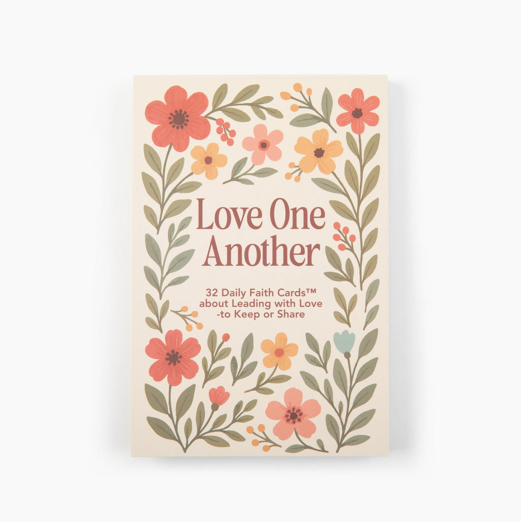 Love in Faith | Daily Faith Cards - Pocket-Sized Scripture & Encouragement Cards for Daily Devotional Use