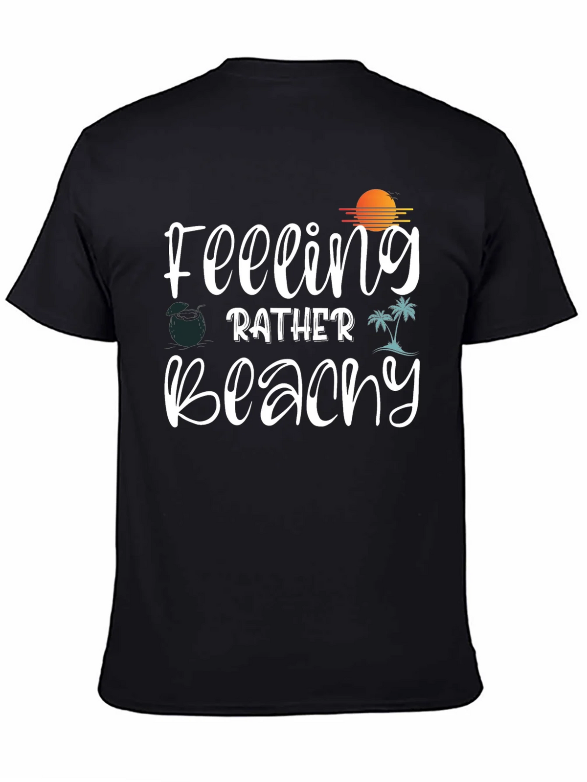 Feeling Beachy Graphic Tee - Summer Vibes T-Shirt product image 4