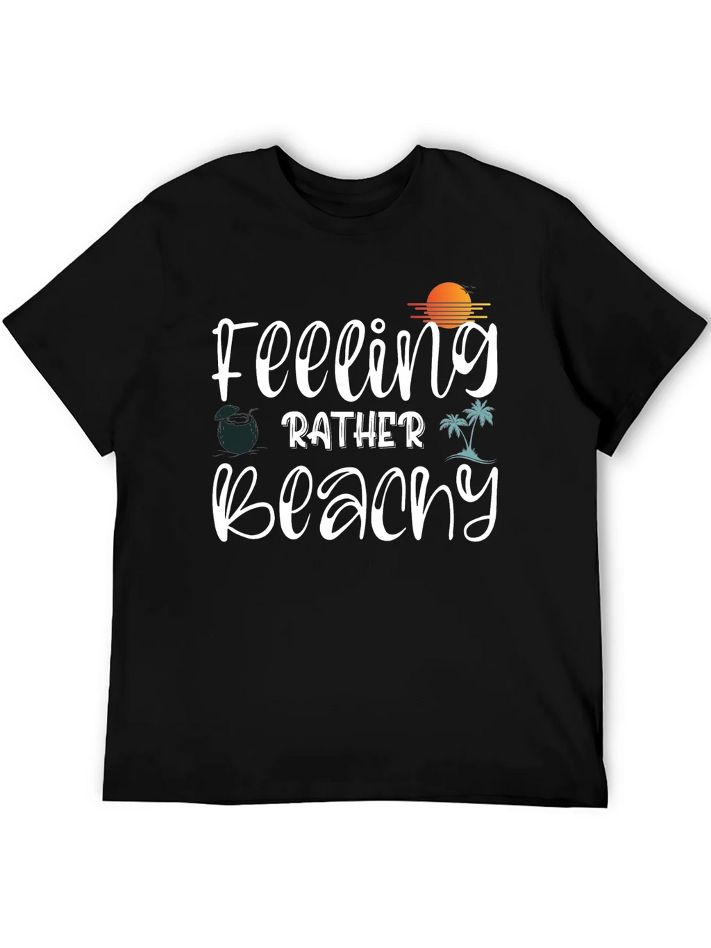 Feeling Beachy Graphic Tee - Summer Vibes T-Shirt product image 5