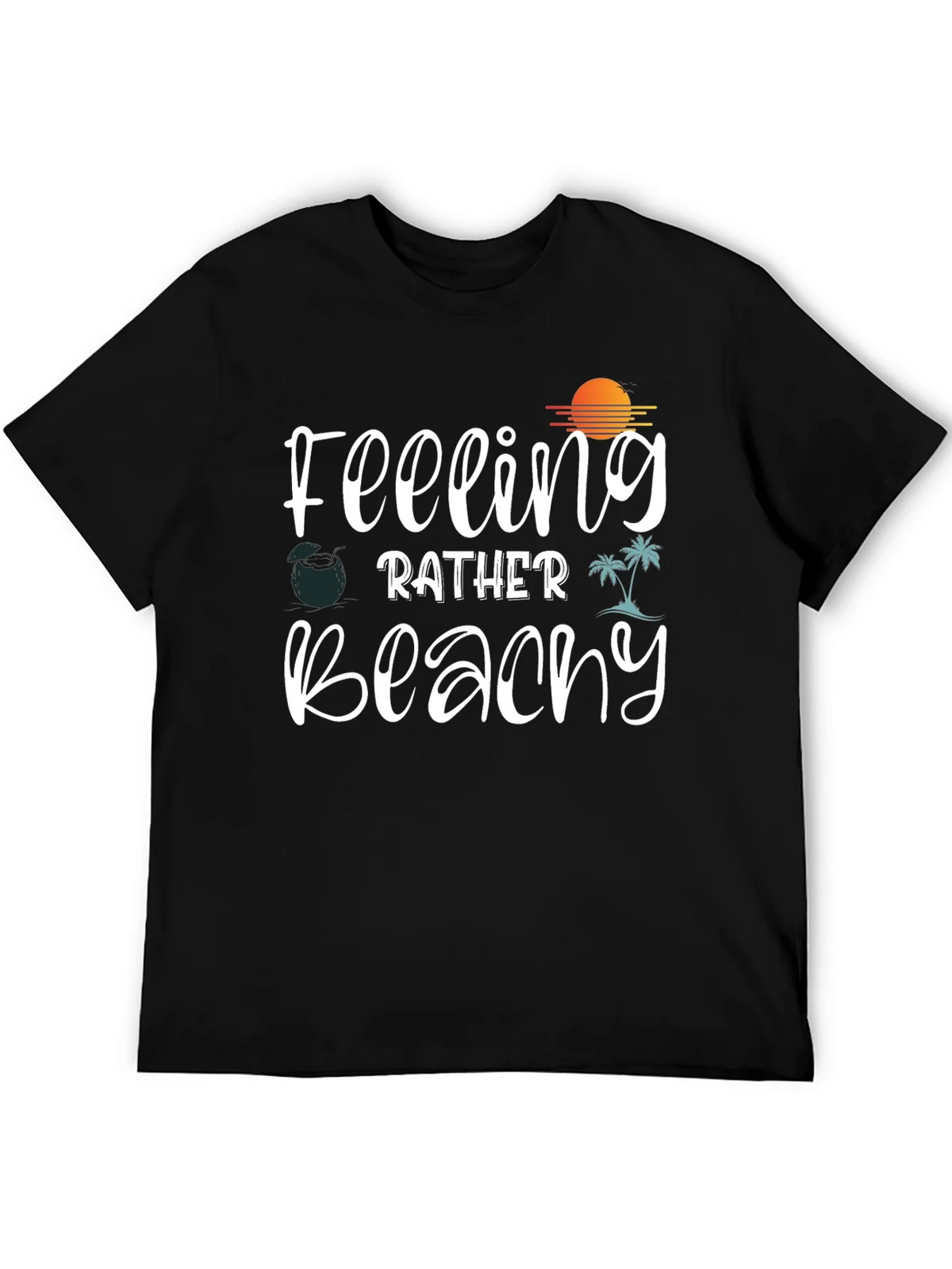 Feeling Beachy Graphic Tee - Summer Vibes T-Shirt product image 5