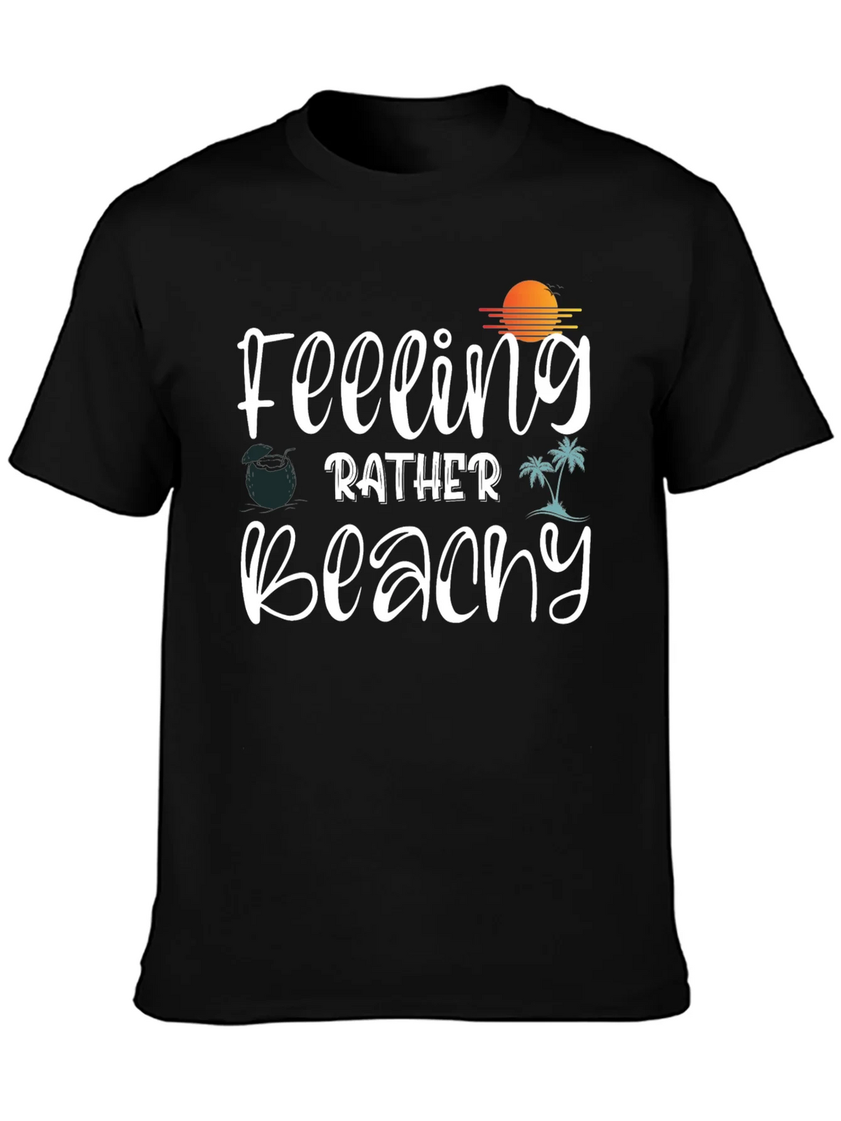 Feeling Beachy Graphic Tee - Summer Vibes T-Shirt product image 3