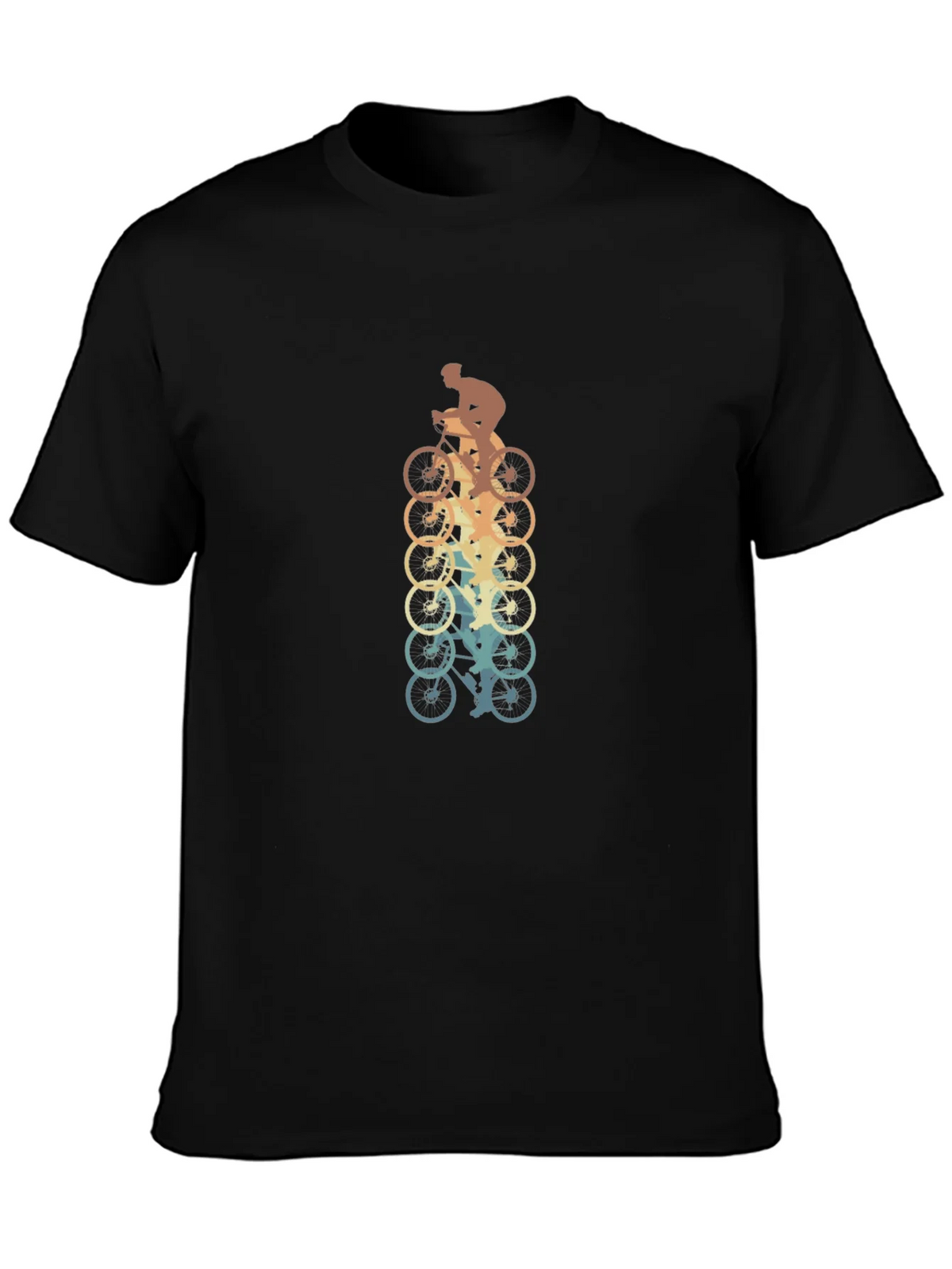 Retro Cycling T-Shirt - Vintage Biker Design product image 3