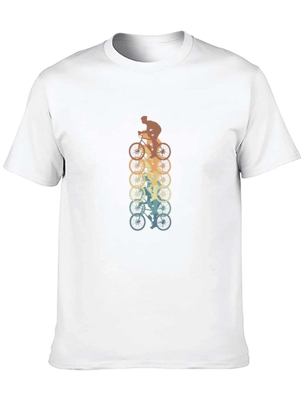Retro Cycling T-Shirt - Vintage Biker Design product image 9