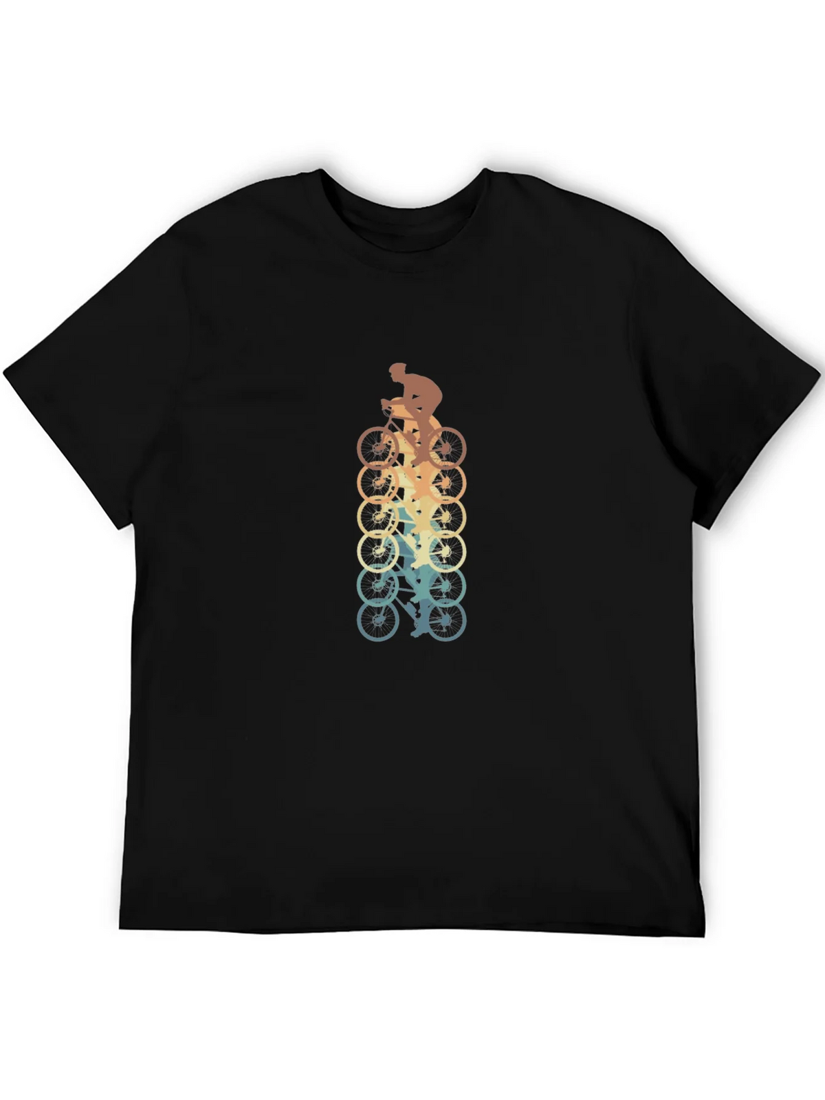 Retro Cycling T-Shirt - Vintage Biker Design product image 5