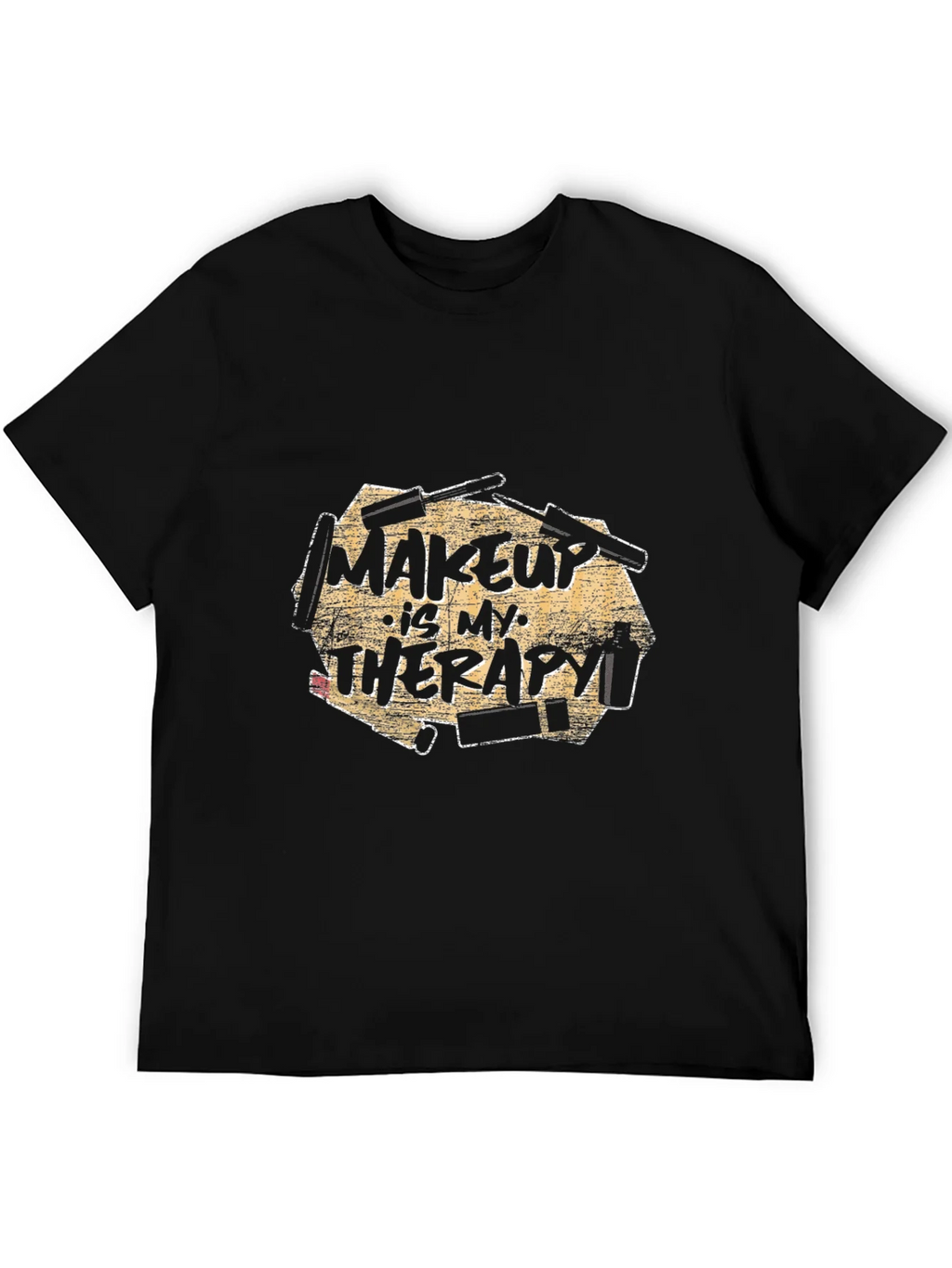 Makeup Therapy Black T-Shirt product image 4