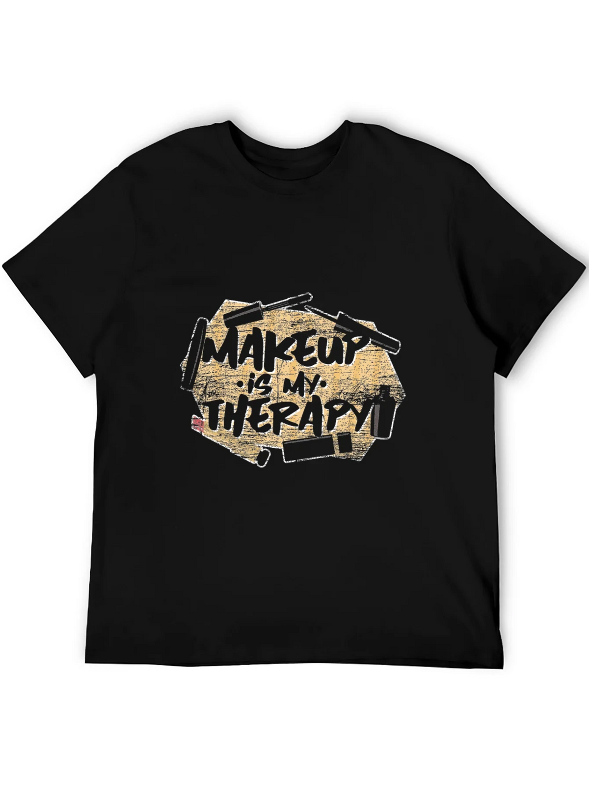 Makeup Therapy Black T-Shirt product image 4